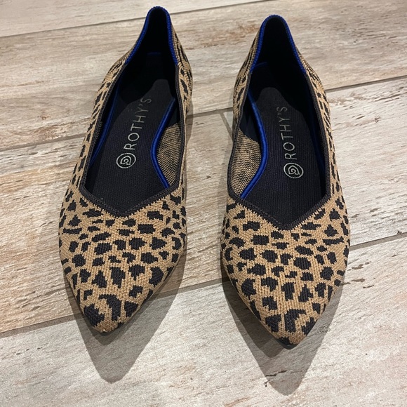 Rothy's Leopard Print Women's Flats - Picture 4 of 9